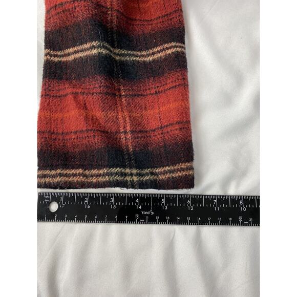 Vintage 90s Evan-Picone Jacket Women's Size 18 Plaid Wool Blend SnapUp For Fall - Picture 11 of 11